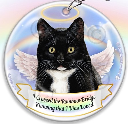 Golden Retriever  Rainbow Bridge Memorial Ornament